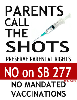 Parents Rights Denied SB 277
