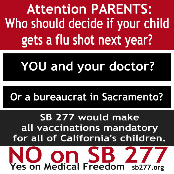 SB 277 Forced Vaccination
